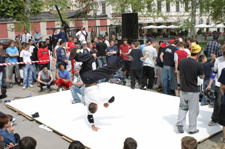 Hip-hop (Breakdance) in Ljubljana, Slovenia